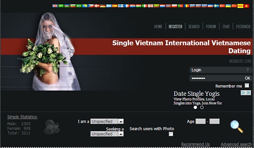 Online dating site vietnam