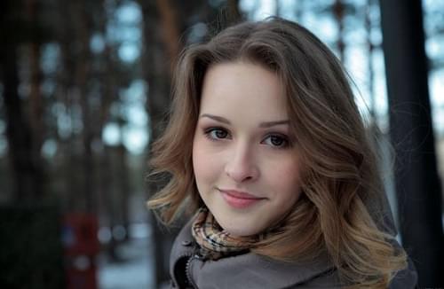 A woman from Ukraine