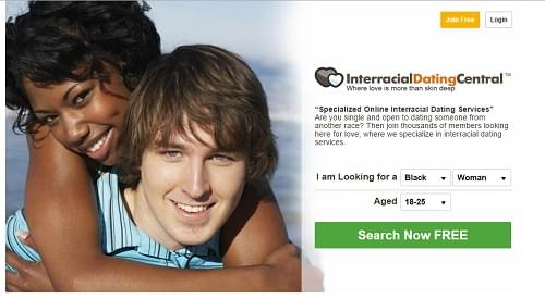 Interracial dating central app in Houston